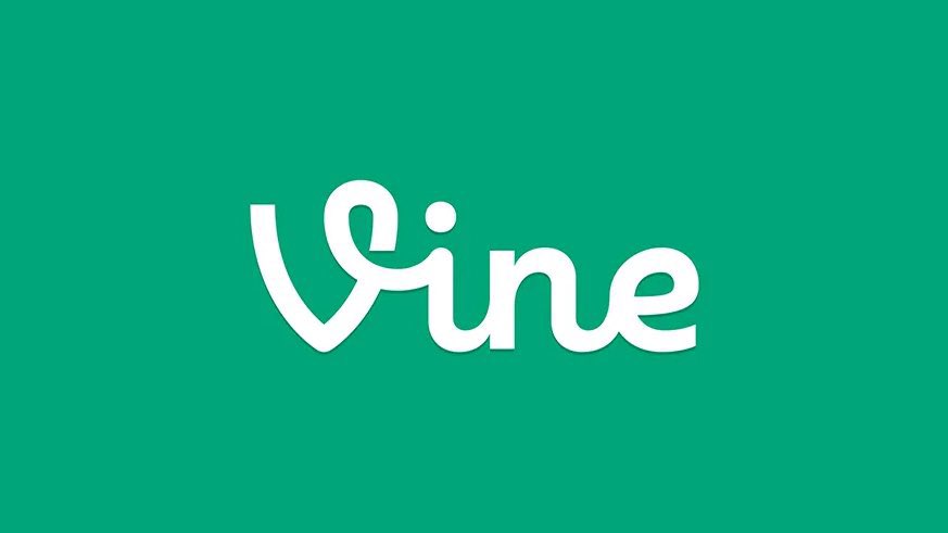 A solid green background with the white stylized 'VINE' logo centered, evoking the original Vine app's branding.